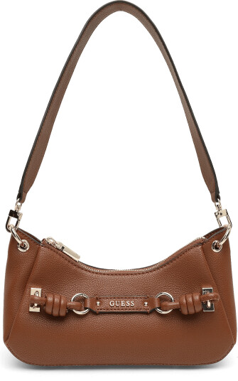 GUESS Camelia Shoulder Bag Brown ONE SIZE