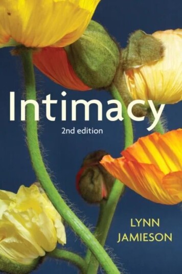 Intimacy Av Lynn (University Of Edinburgh) Jamieson