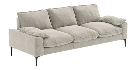 Jotex NAPLES sofa 3-seter Greige 1667686-02-0 1665025-01-0
