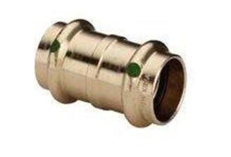 Viega Sanpress 28 mm Muffe i Gunmetal for Vanninstallasjoner