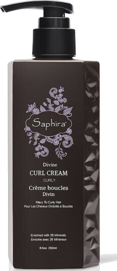 Saphira Divine Curl Cream 250 ml Krøllekrem