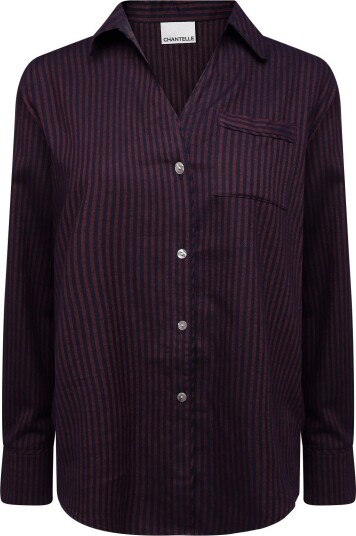 CHANTELLE Gabriel Ls Shirt Burgundy M