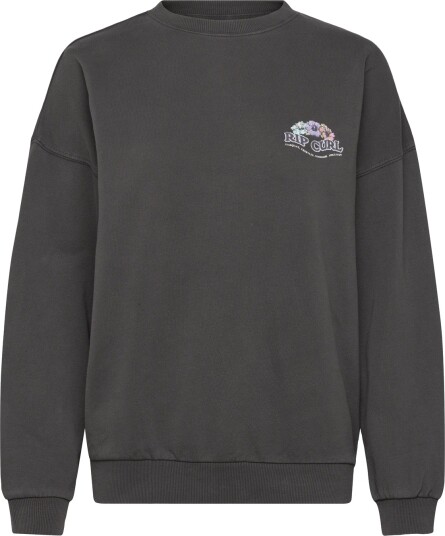 Rip Curl Bells Heritage Crew Black L Rip Curl Bells Heritage Crew Black L