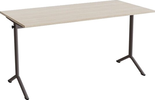 Bord Atlas 1130 1400X700mm Eg Højtrykslaminat Gråt Stel