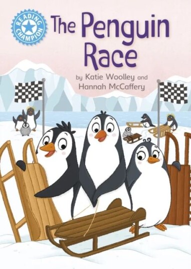 Reading Champion: The Penguin Race Av Katie Woolley