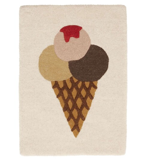 OYOY Ice Cream Tufted barnematte 45 x 65 cm Multi OYOY Ice Cream Tufted barnematte 45 x 65 cm Multi