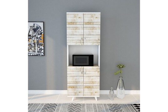 Vegghylle Tasarima 176x70 cm Natur/Hvit