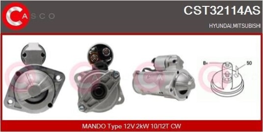 Starter CASCO CST32114AS Starter CASCO CST32114AS