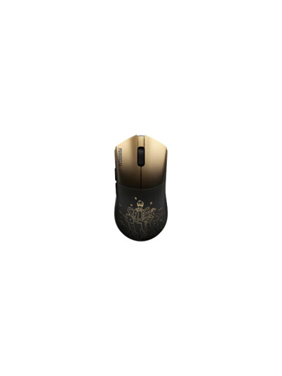 WLMouse BEAST G Mini Wireless X FEIRENZAI   Black Gold Limited Edition   Gaming mus   Optisk   5   Svart