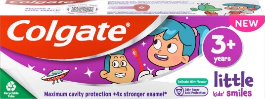 Colgate Barnetannkrem Jordbær 3-5 år - 50 ml.