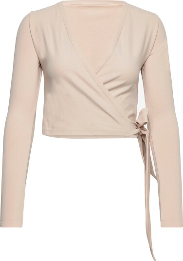 aim´n Shape Seamless Wrap Long Sleeve SAND L
