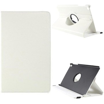 Samsung Galaxy Tab A 10.1 (2019) Roterende Folio etui   Hvit