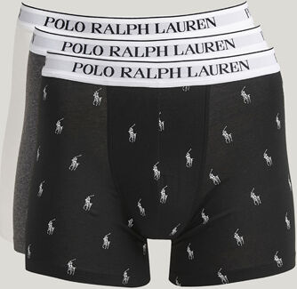 Polo Ralph Lauren 3 Pack Boxer Brief Black/Grey/White