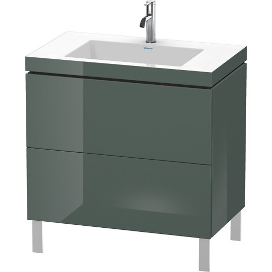 Duravit L-Cube Servantskap m/2 skuffer 800x698x480 mm Dolomittgrå HG