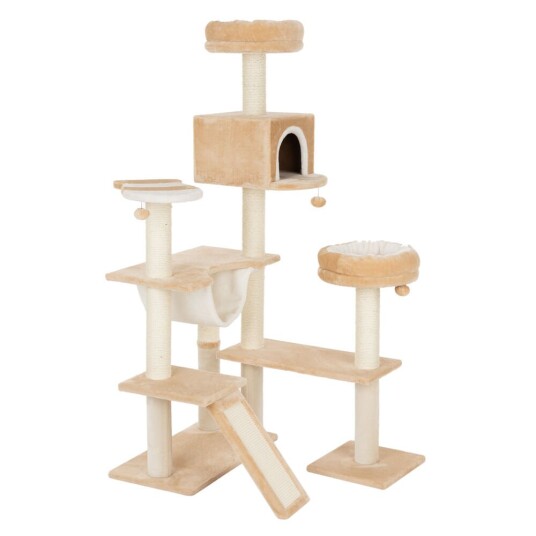 Zooplus Exclusive Klorestativ Pepperkakehus Med Stige Beige Zooplus Exclusive Klorestativ Pepperkakehus Med Stige Beige