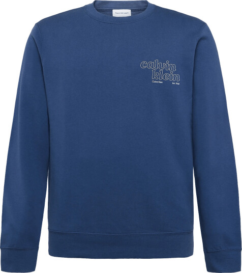 Calvin Klein Jeans Ls Cl 350Terry Sznl Calvin Crew Navy XXL