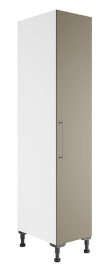 Alterna Vaskerom: Høyskap 40cm m/1 dør Sand Matt