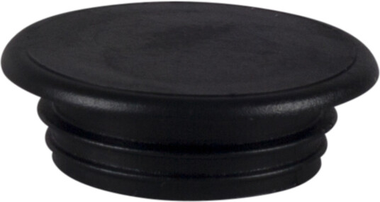 Essve 14/19mm Svart Plastlokk 200-pakning til Karminnfesting