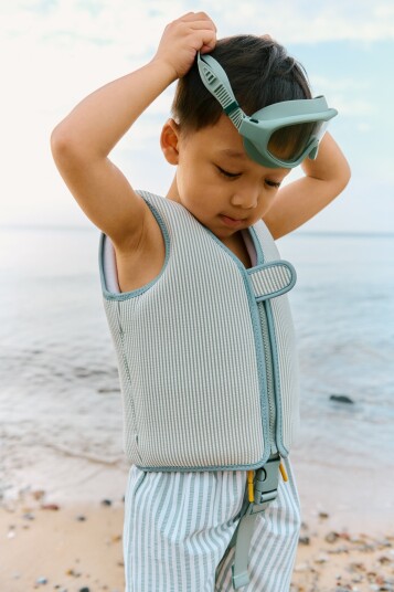 Liewood Dove Seersucker Swim Vest   Multi/patterned   11/15KG