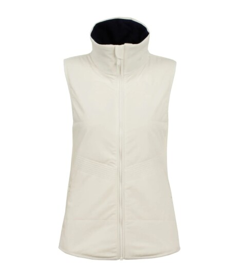 WoolLand Rena Vest Dame White L