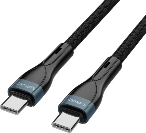 4Smarts 540429 1 M Usb C Usb C 0,48 Gbit/S Sort