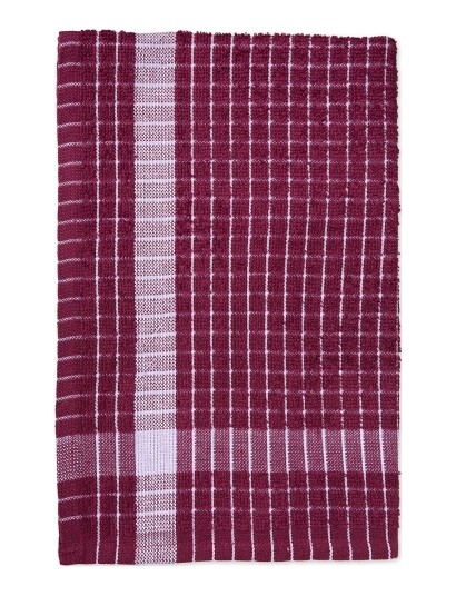 Engholm Textiles Petit Frotte Recycle - Red - 45X70CM Engholm Textiles Petit Frotte Recycle - Red - 45X70CM