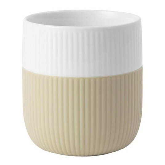 Royal Copenhagen - Riflet Contrast krus 35 cl sand Royal Copenhagen - Riflet Contrast krus 35 cl sand