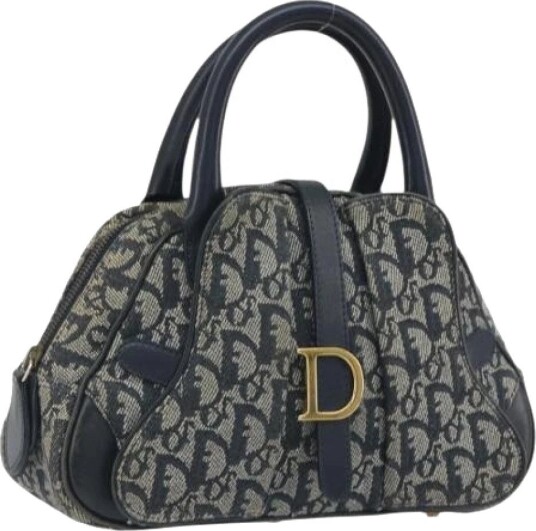 Dior Vintage Dame Pre owned Blå ONE SIZE,