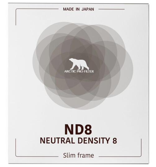 Arctic Pro filter ND8 95mm. 3 trinn