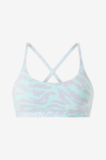 adidas Sport Performance - Sports-BH All Me LS Aop B - Grå