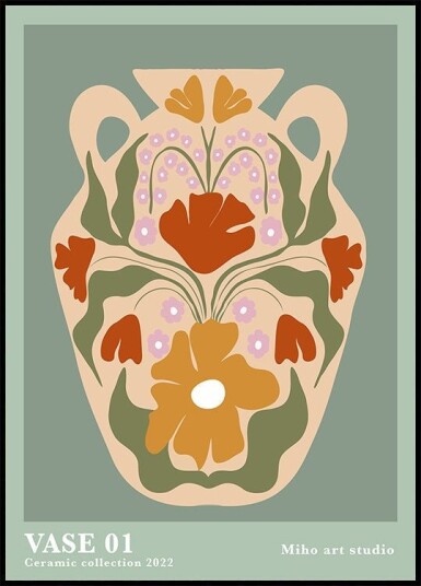 Vase 1 Plakat Plakat / 100x150cm