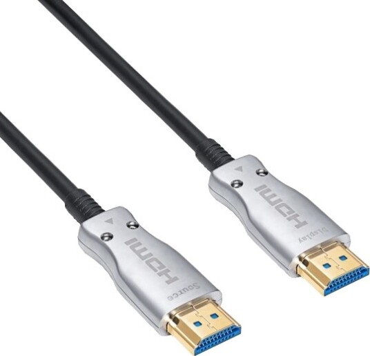Akyga Ak Hd 100L 10 M Hdmi Type A Standard Hdmi Type A Standard 3D 48 Gbit/S Sort Sølv