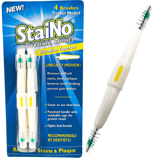 StaiNo Interspace Brushes Travel Ultrafine Tapered
