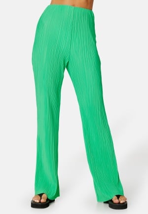 BUBBLEROOM Pleated Trousers Light green M