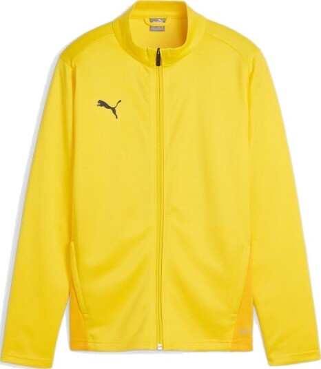 PUMA Treningsjakke Teamgoal Gul/PUMA Svart Barn størrelse 164 cm