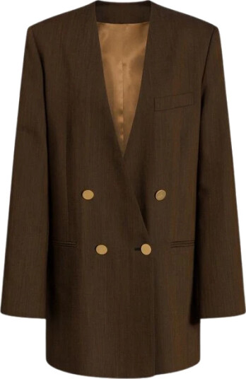 Alberta Ferretti Dame Jakker Brun L,