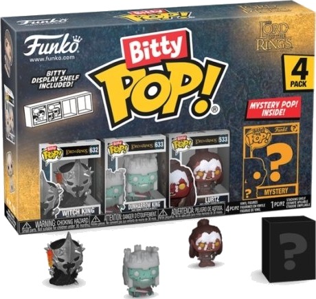 Funko Bitty Pop 4Pk Lotr Series 4 Funko Bitty Pop 4Pk Lotr Series 4