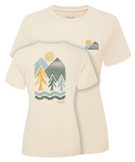 Rab Tuku Vista Tee Wmns Ecru Size 14