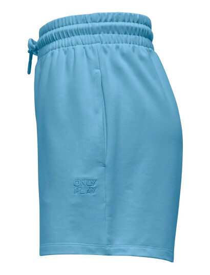 Only Play Onpfrei Life Embr Hw Sweat Shorts   Blue   XS