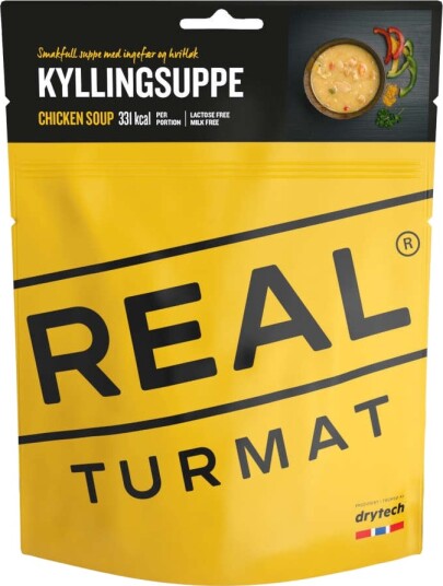 Real Turmat Real Turmat Kyllingsuppe 375gr Real Turmat Real Turmat Kyllingsuppe 375gr