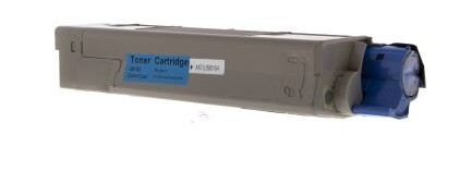 Wl Etterfylt Oki 44315307, tonerkassett cyan O610C