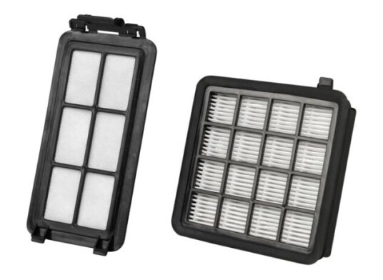 Electrolux Ef124online Sylindervakuum Filter Sort Hvit Electrolux 130 G 2 Stykker