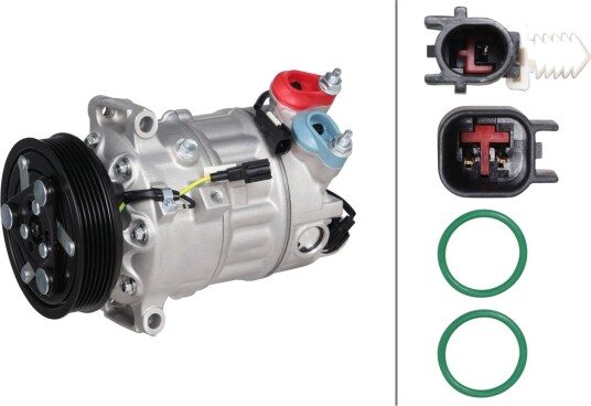 HELLA 8FK 366 202-791 AC-kompressor