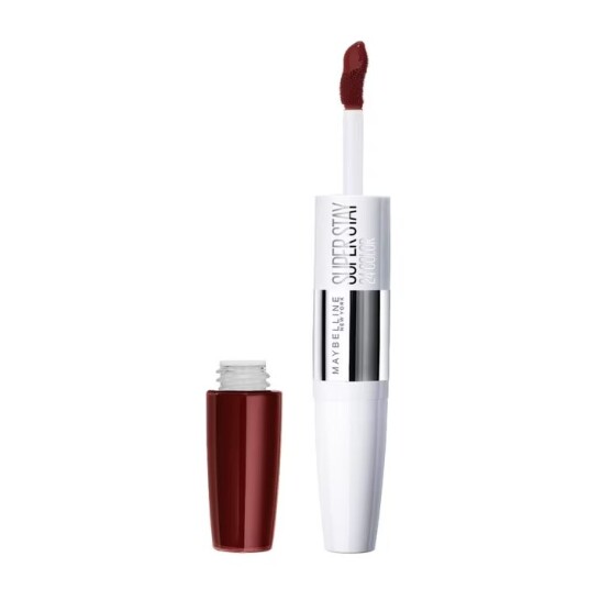 Maybelline Superstay 24 2-Step Liquid Lispstick Makeup 542 Cherry Pie Maybelline Superstay 24 2-Step Liquid Lispstick Makeup 542 Cherry Pie