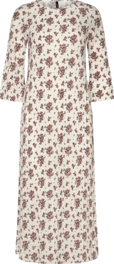 Vero Moda Vmkendal 3/4 Calf Plisse Dress Exp   White   L