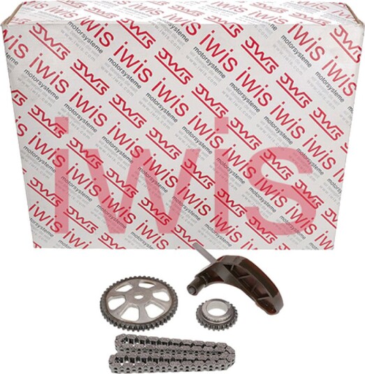 Kjedesett, oljepumpemotor iwis Motorsysteme 59366Set