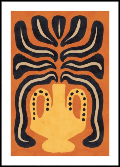 Desert Bloom Vase Plakat / 100x150