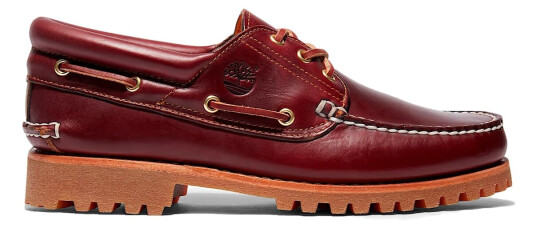 Timberland Sko – Authentic 3 Eye Classic Rød Male EU 41