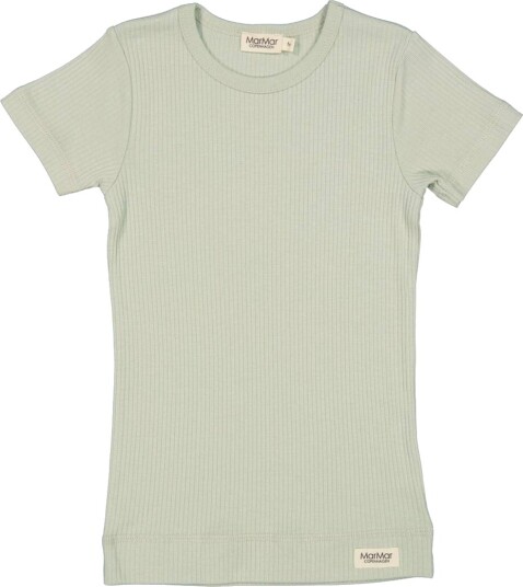 MarMar Plain Tee SS Modal White Sage (140 / 10 år)