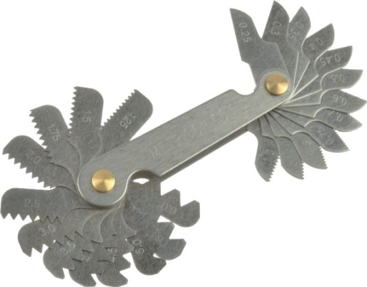 Geko Gjengemåler – Gjengeviser 24Cz M0.25 6Mm 100/200 G02737